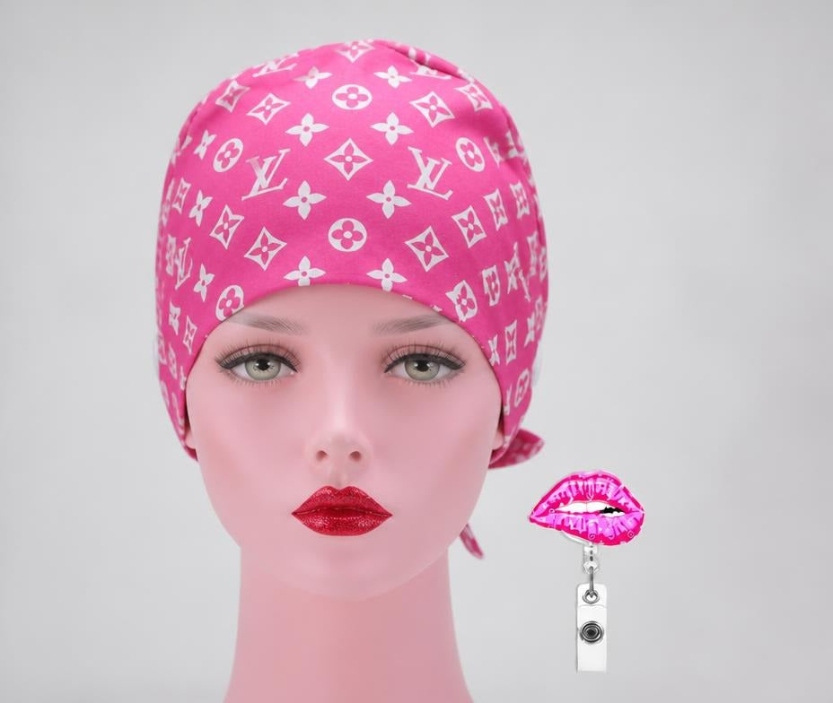 Scrub Cap and badge