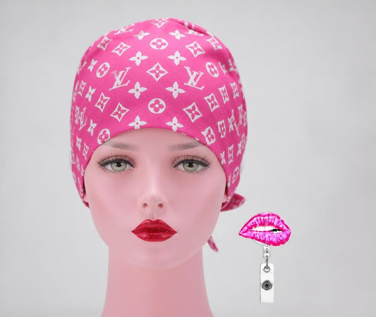 Scrub Cap and badge