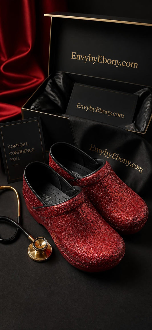 Envy Red Clogs