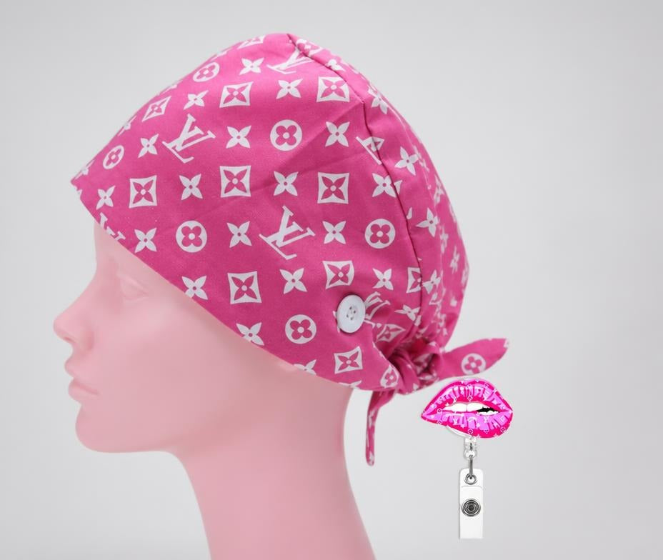 Scrub Cap and badge